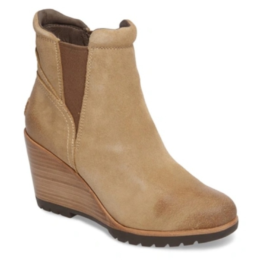 SOREL‎ After Hours Chelsea Wedge Boots